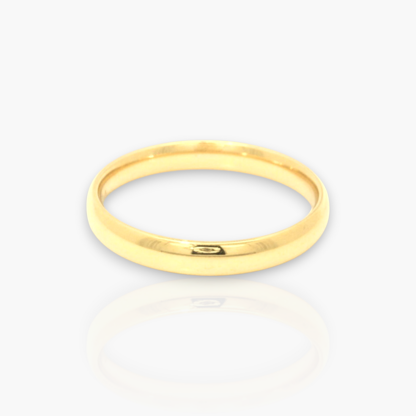 3mm (slim) Wedding Ring - 18kt Gold - Comfort Fit