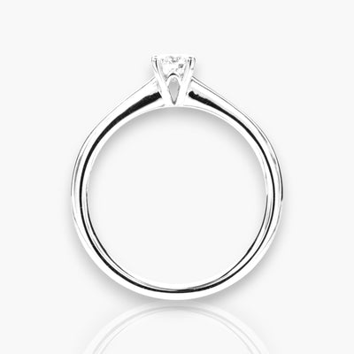 Solitaire 10 - Brilliant Engagement Ring - Moregola Fine Jewelry