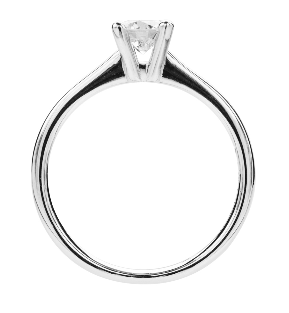 Solitaire 8 - Brilliant Engagement Ring - Moregola Fine Jewelry