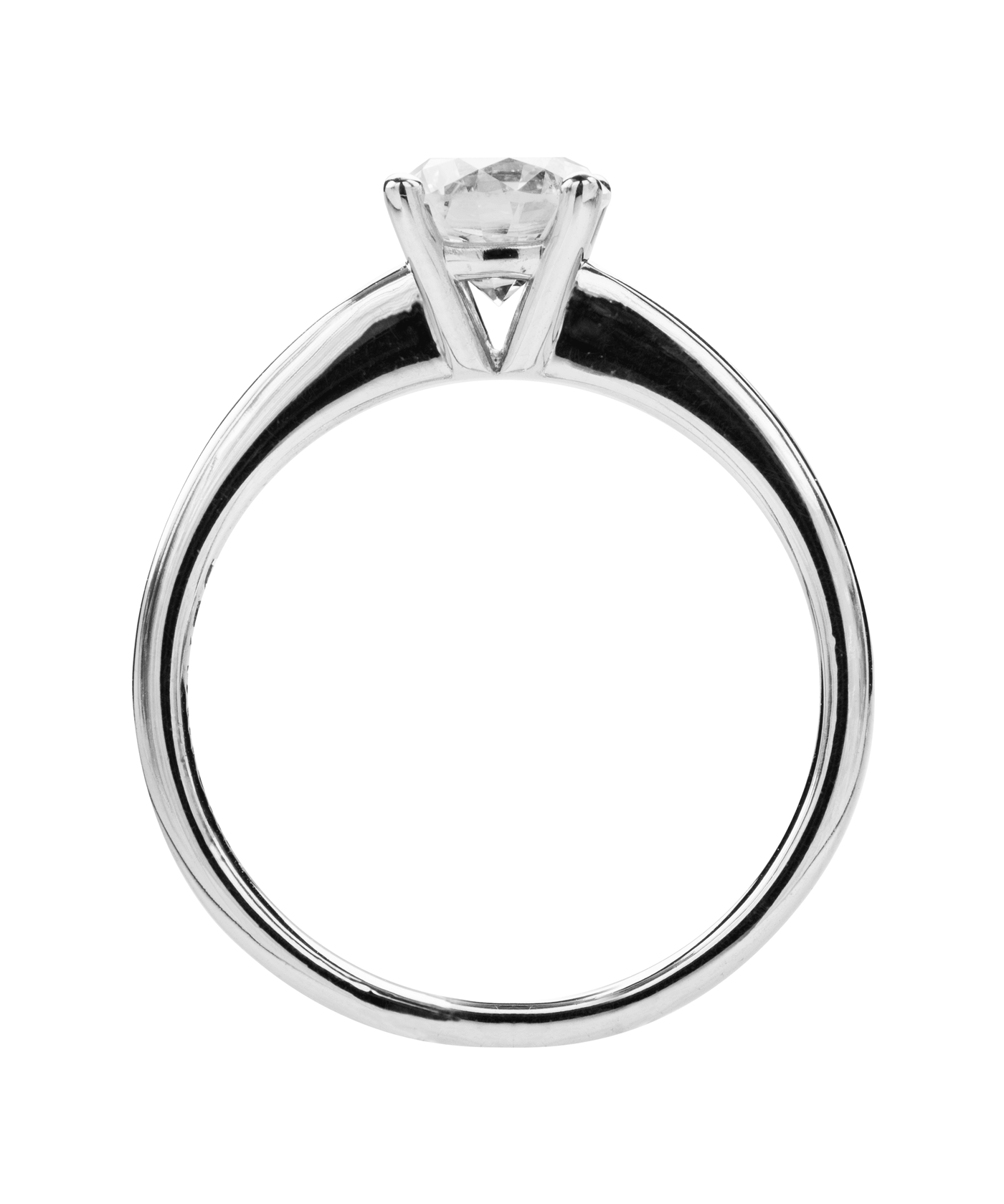 Solitaire 9 - Brilliant Engagement Ring - Moregola Fine Jewelry