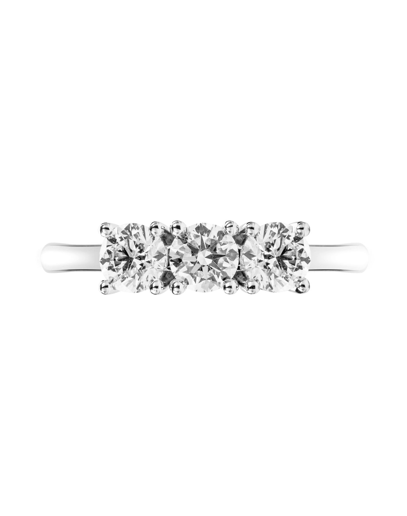 TRILOGY 5 - Riviera Engagement Ring - Moregola Fine Jewelry