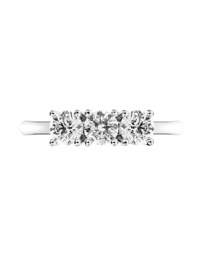 TRILOGY 5 - Riviera Engagement Ring - Moregola Fine Jewelry