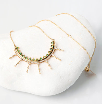 Moon Shine Necklace - Moregola Fine Jewelry